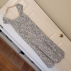 JESSICA SIMPSON Long Floral Print dress